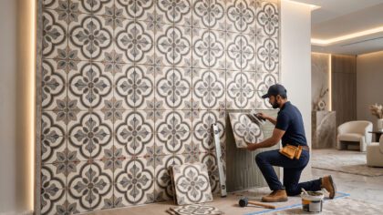 Wall tiles design